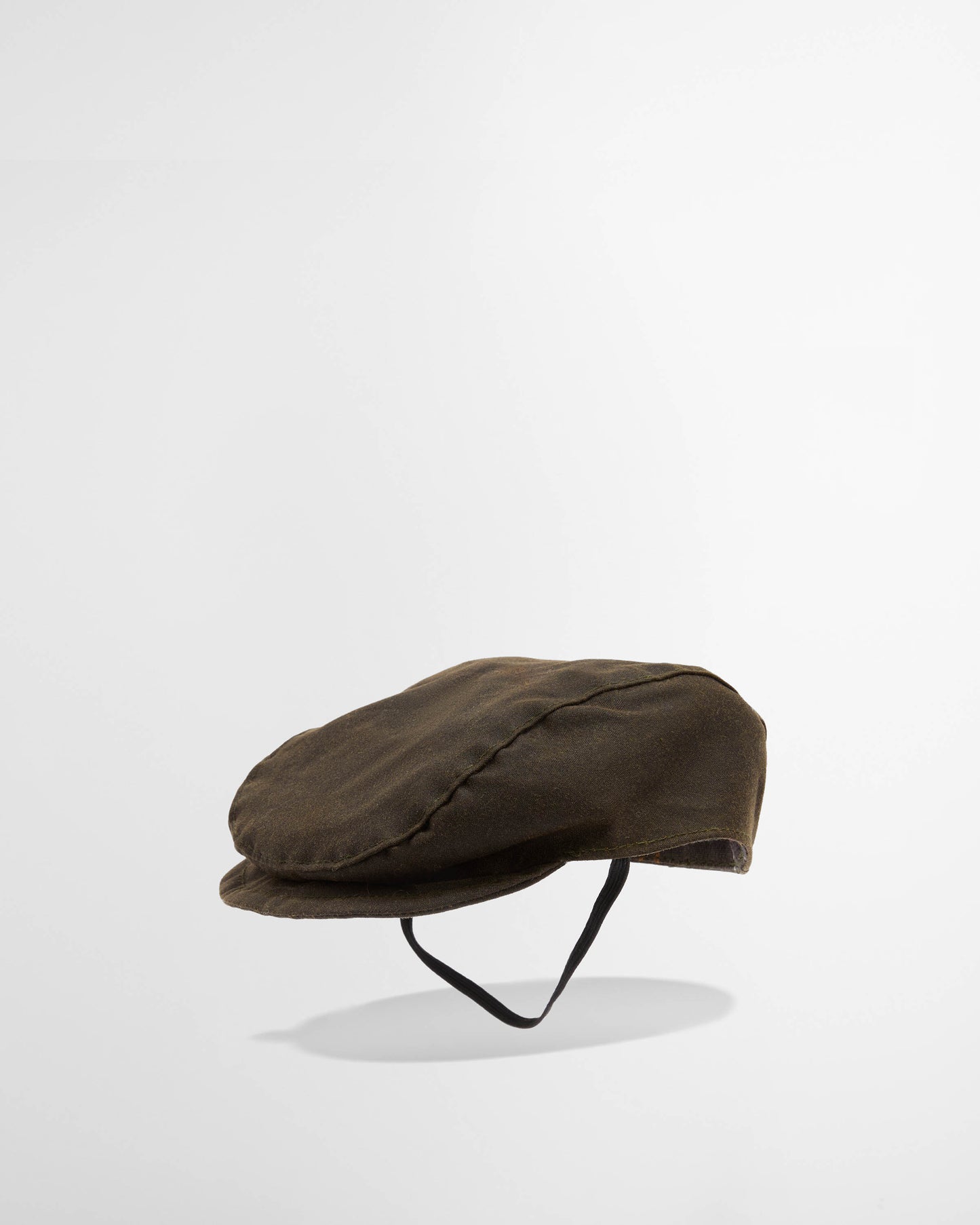 Barbour Dog Wax Flat Cap - Olive | CHO | Designer Dog Flat Cap