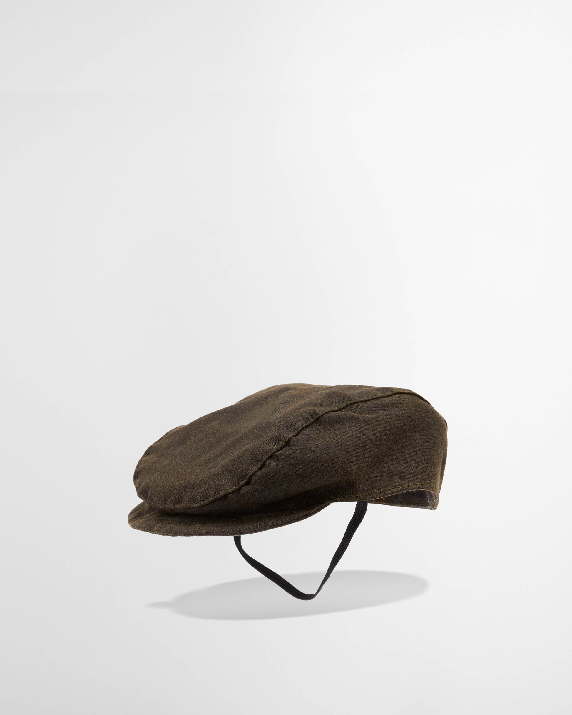 Barbour Dog Wax Flat Cap - Olive | CHO | Designer Dog Flat Cap