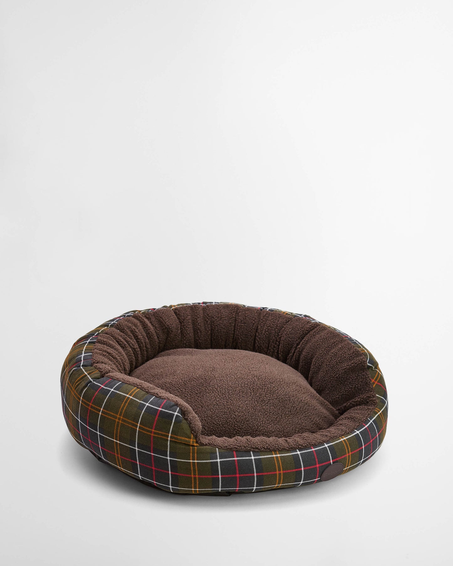 Barbour Dog Snuggle Bed 30" - Classic Tartan