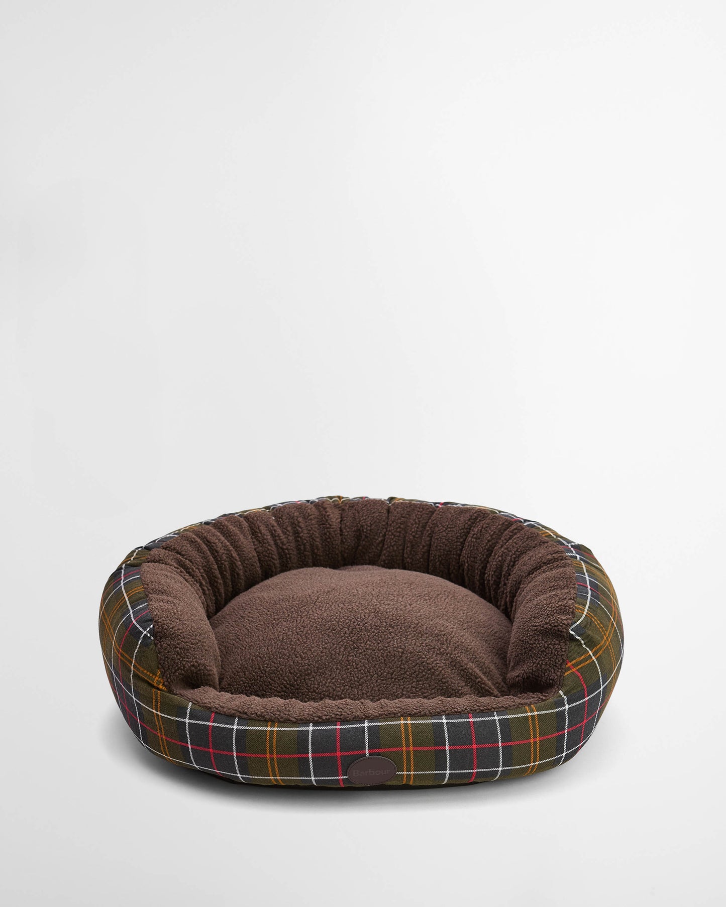 Barbour Dog Snuggle Bed 30" - Classic Tartan