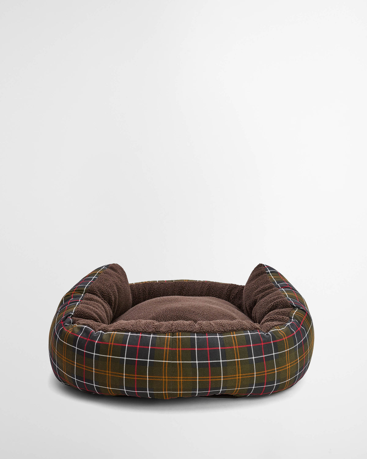 Barbour Dog Snuggle Bed 35" - Classic Tartan - CHO - Designer Unisex Pet Accessories