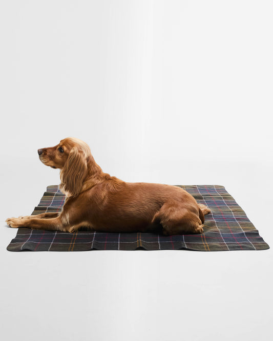 Barbour Tartan Dog Blanket - Classic Tartan - CHO - Designer Unisex Pet Accessories