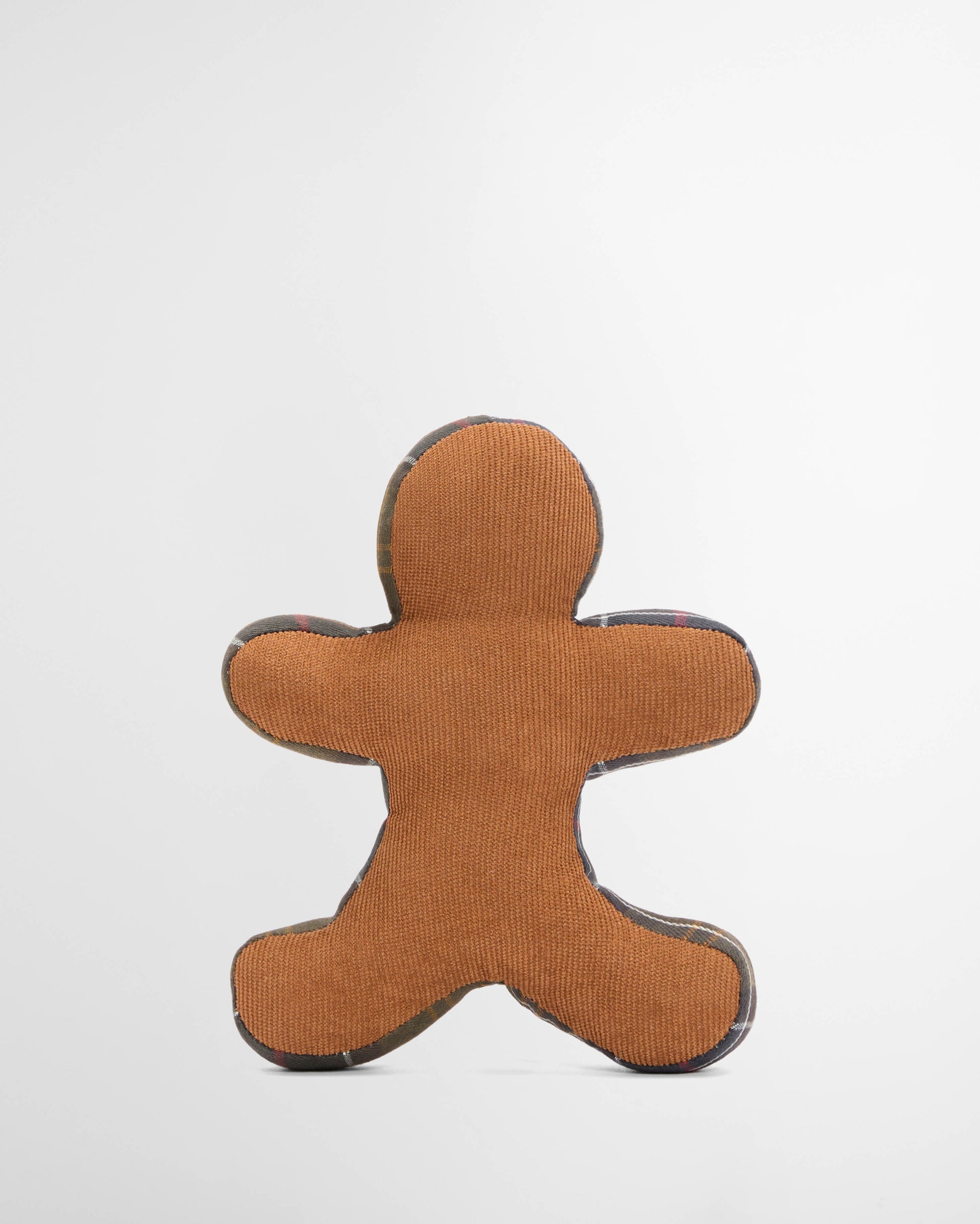 Barbour Dog Christmas Gingerbread Toy - Brown | CHO | Designer Dog Toys