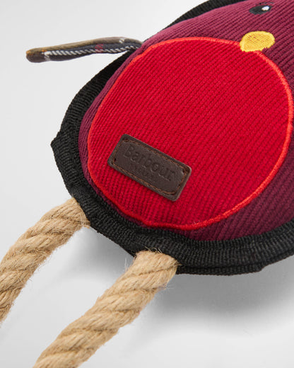 Barbour Dog Robin Toy - Brown/Red | CHO | Designer Dog Toys