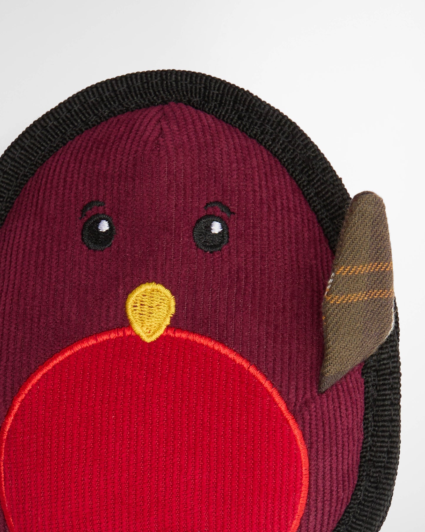 Barbour Dog Robin Toy - Brown/Red | CHO | Designer Dog Toys