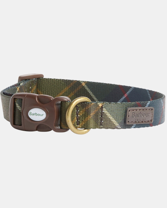Barbour Tartan Printed Dog Collar - Classic Tartan | CHO | Designer Dog Collars