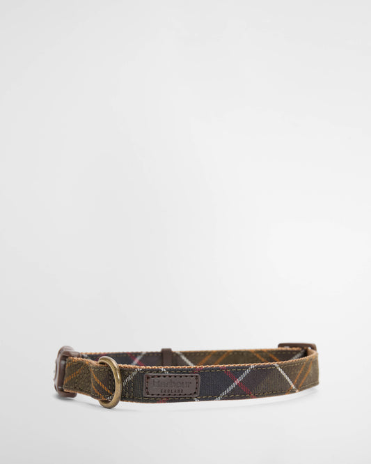 Barbour Tartan & Webbing Dog Collar - Classic Tartan | CHO | Designer Dog Collars