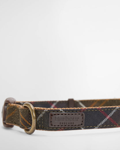 Barbour Tartan & Webbing Dog Collar - Classic Tartan