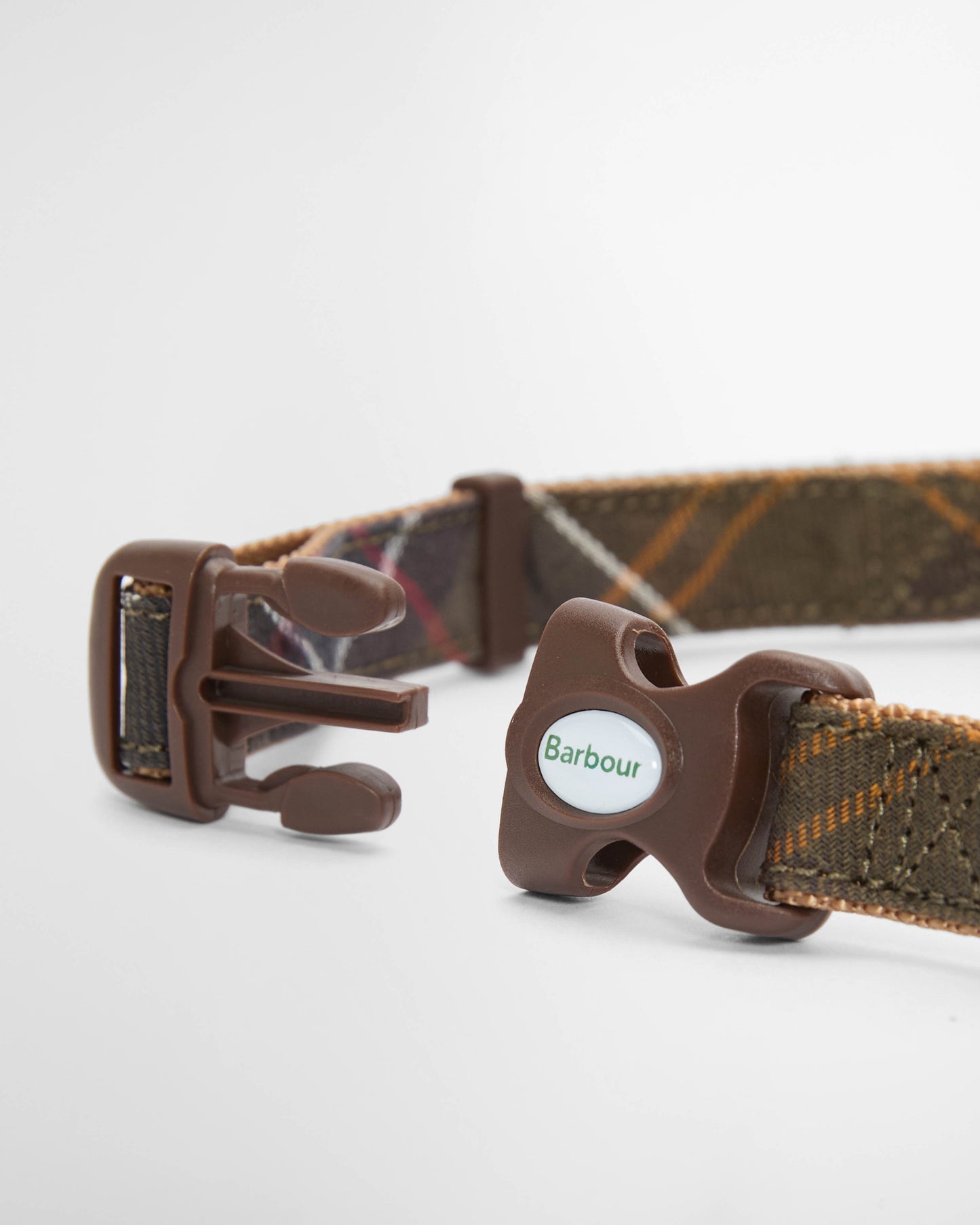 Barbour Tartan & Webbing Dog Collar - Classic Tartan