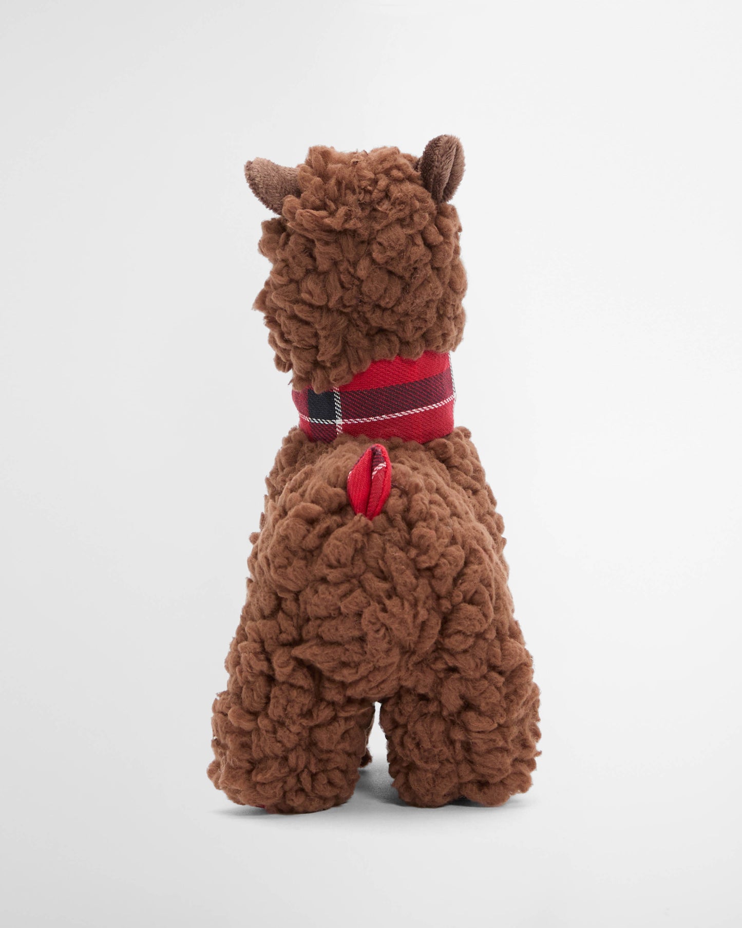 Barbour Dog Llama Toy - Brown | CHO | Designer Dog Toys