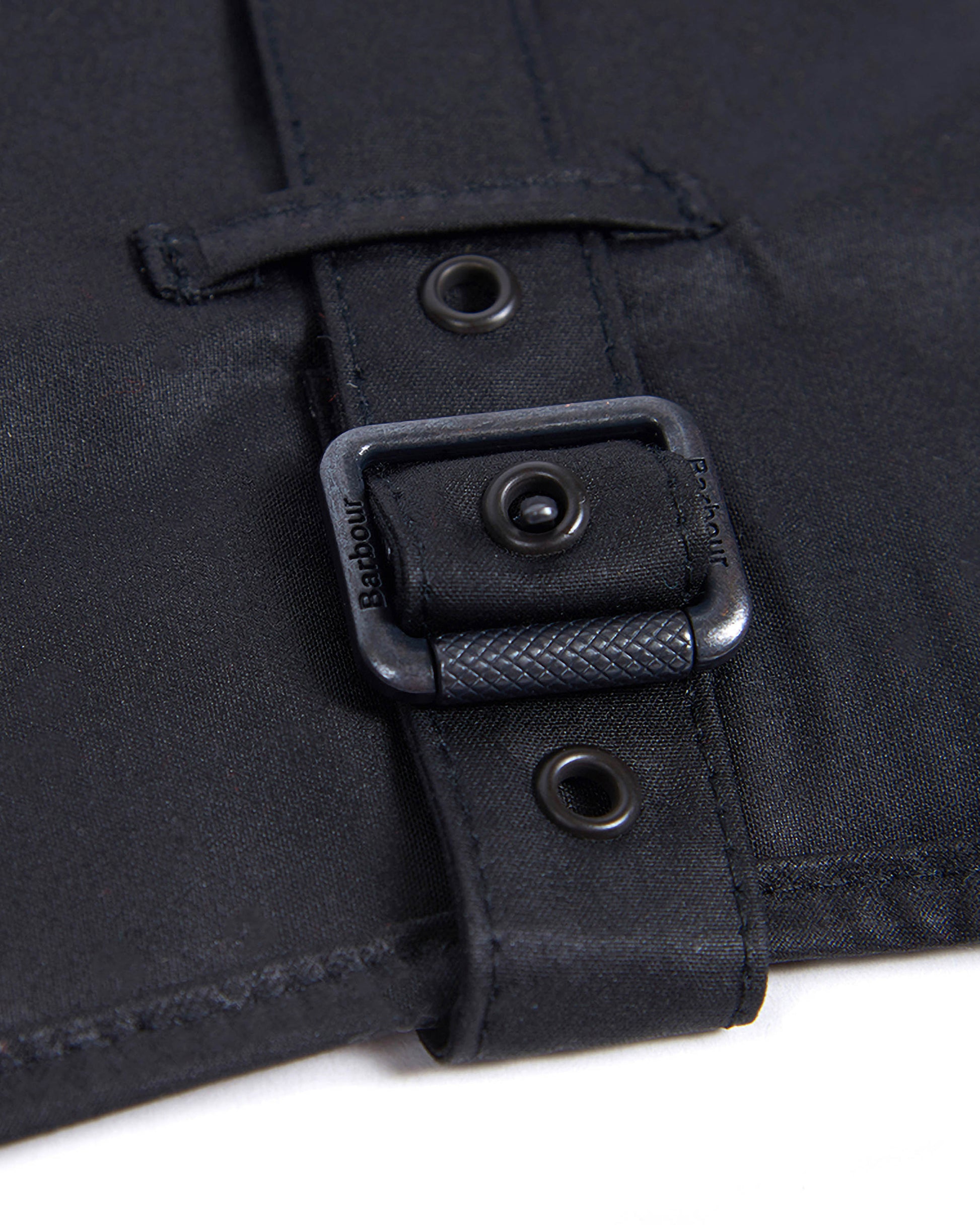 Barbour Sylkoil Wax Dog Coat - Black | CHO | Designer Dog Coats