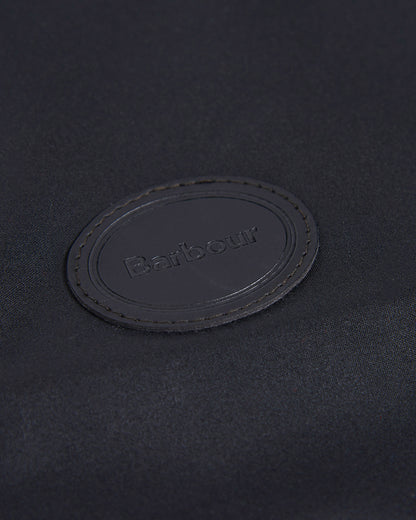 Barbour Sylkoil Wax Dog Coat - Black | CHO | Designer Dog Coats