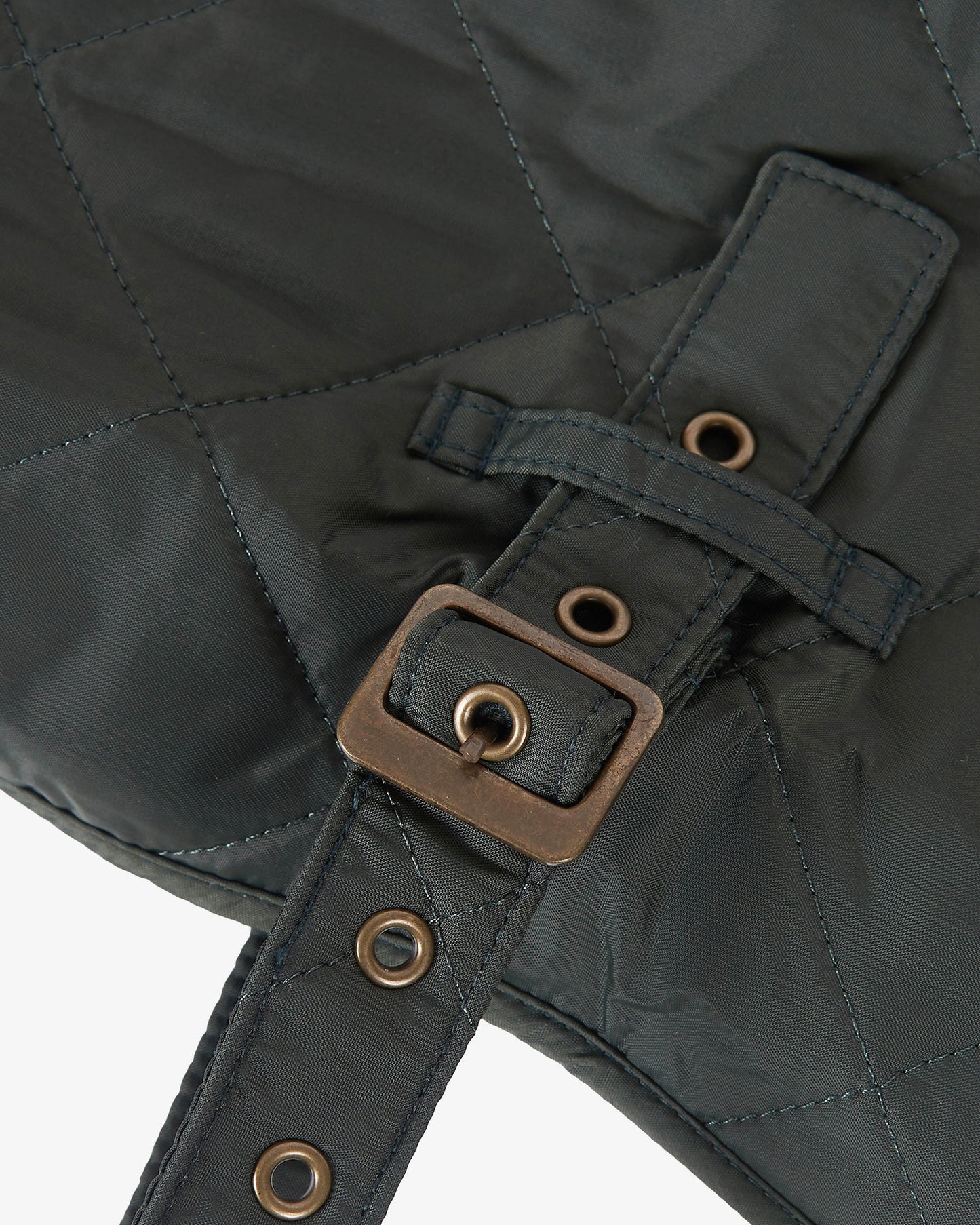 Barbour Quilted Dog Coat - Olive | CHO | Designer Dog Coats