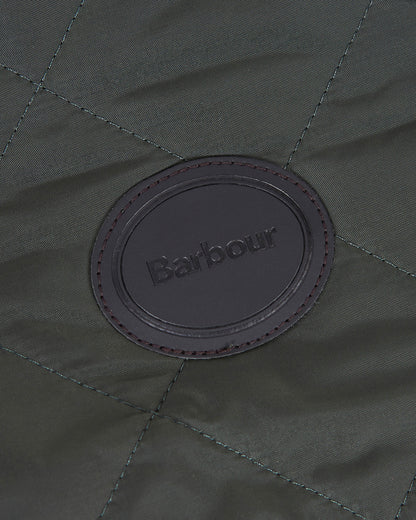 Barbour Quilted Dog Coat - Olive | CHO | Designer Dog Coats