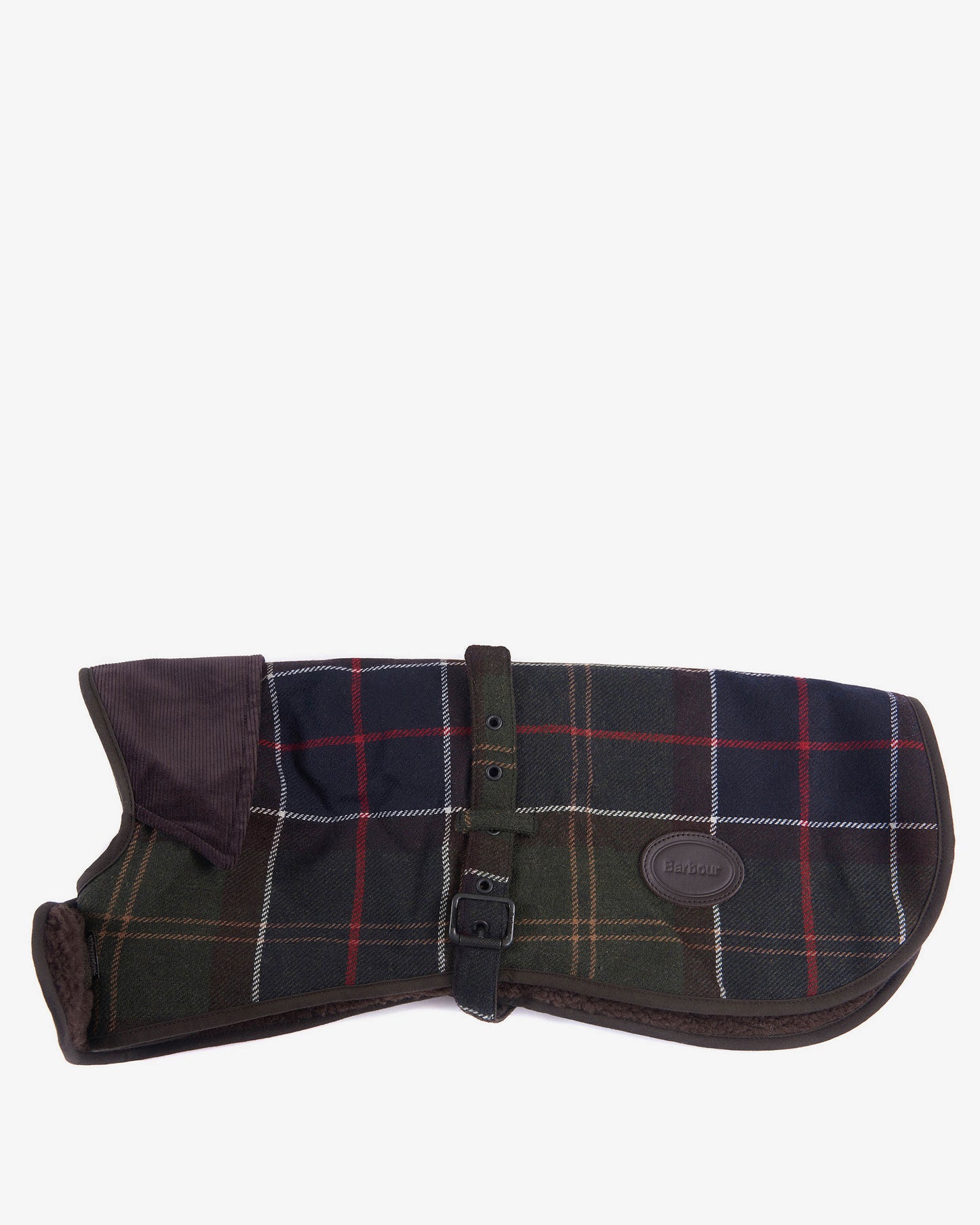 Barbour Wool Touch Dog Coat - Classic Tartan | CHO | Designer Dog Coats