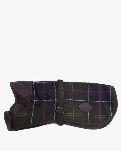 Barbour Wool Touch Dog Coat - Classic Tartan | CHO | Designer Dog Coats
