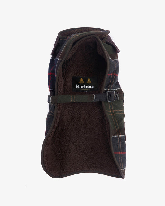 Barbour Wool Touch Dog Coat - Classic Tartan | CHO | Designer Dog Coats