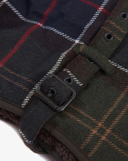 Barbour Wool Touch Dog Coat - Classic Tartan | CHO | Designer Dog Coats