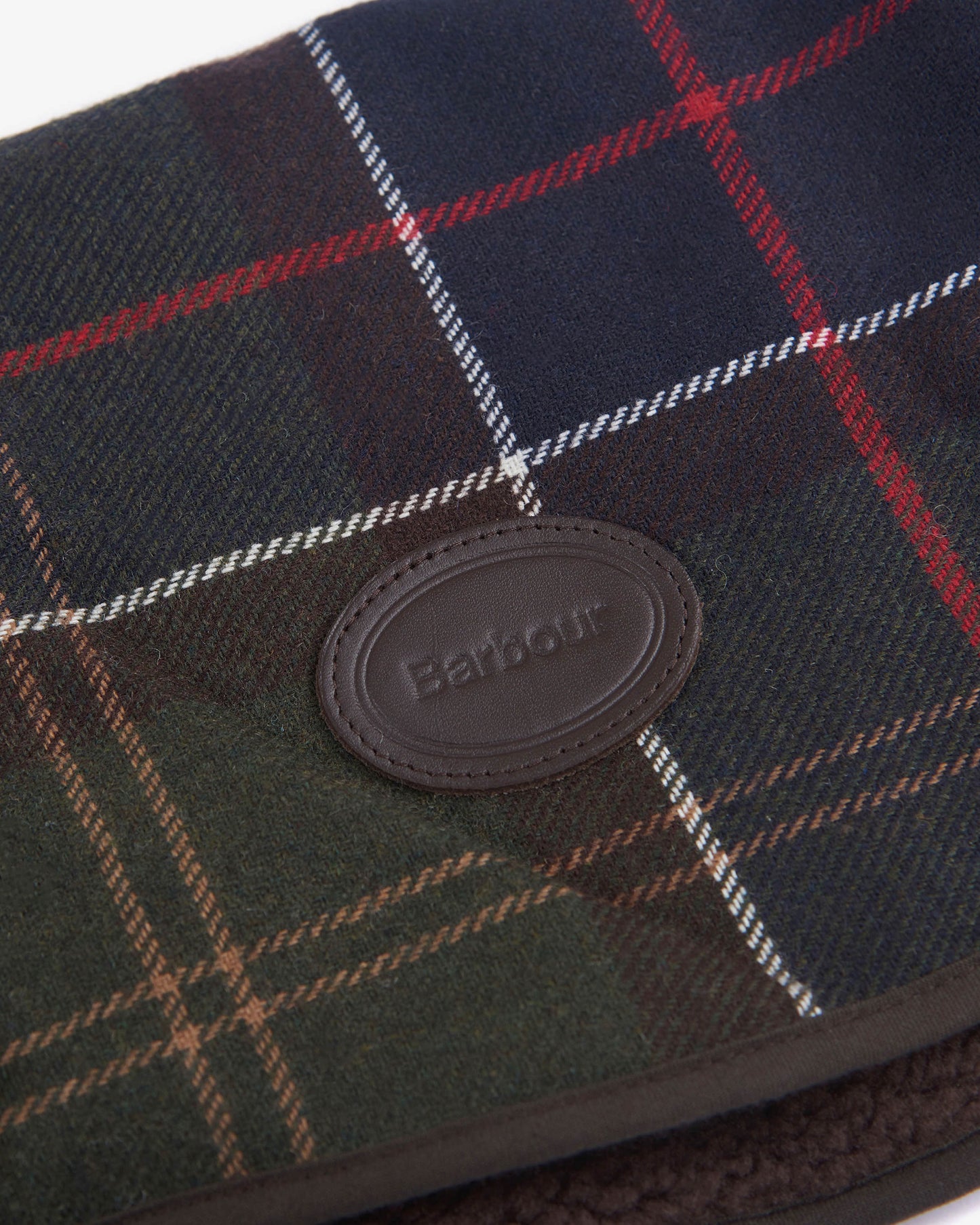 Barbour Wool Touch Dog Coat - Classic Tartan | CHO | Designer Dog Coats