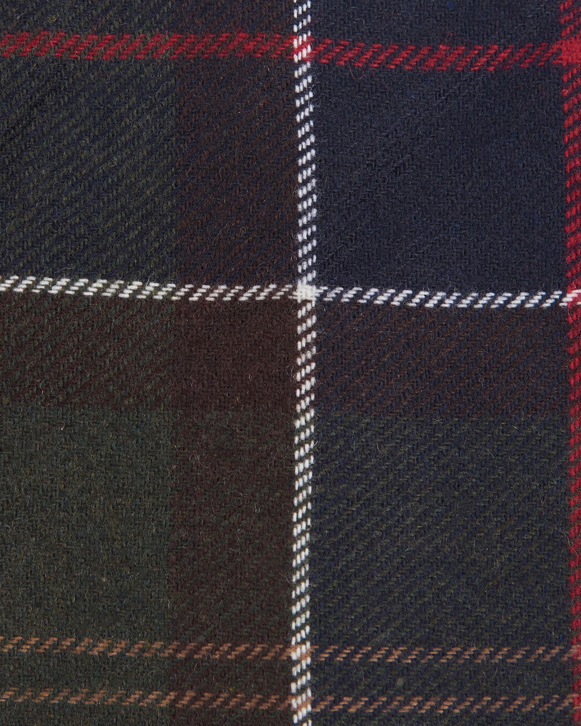 Barbour Wool Touch Dog Coat - Classic Tartan | CHO | Designer Dog Coats