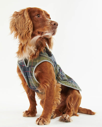 Barbour Tartan Waterproof Dog Coat - Classic Tartan | CHO | Designer Dog Coats