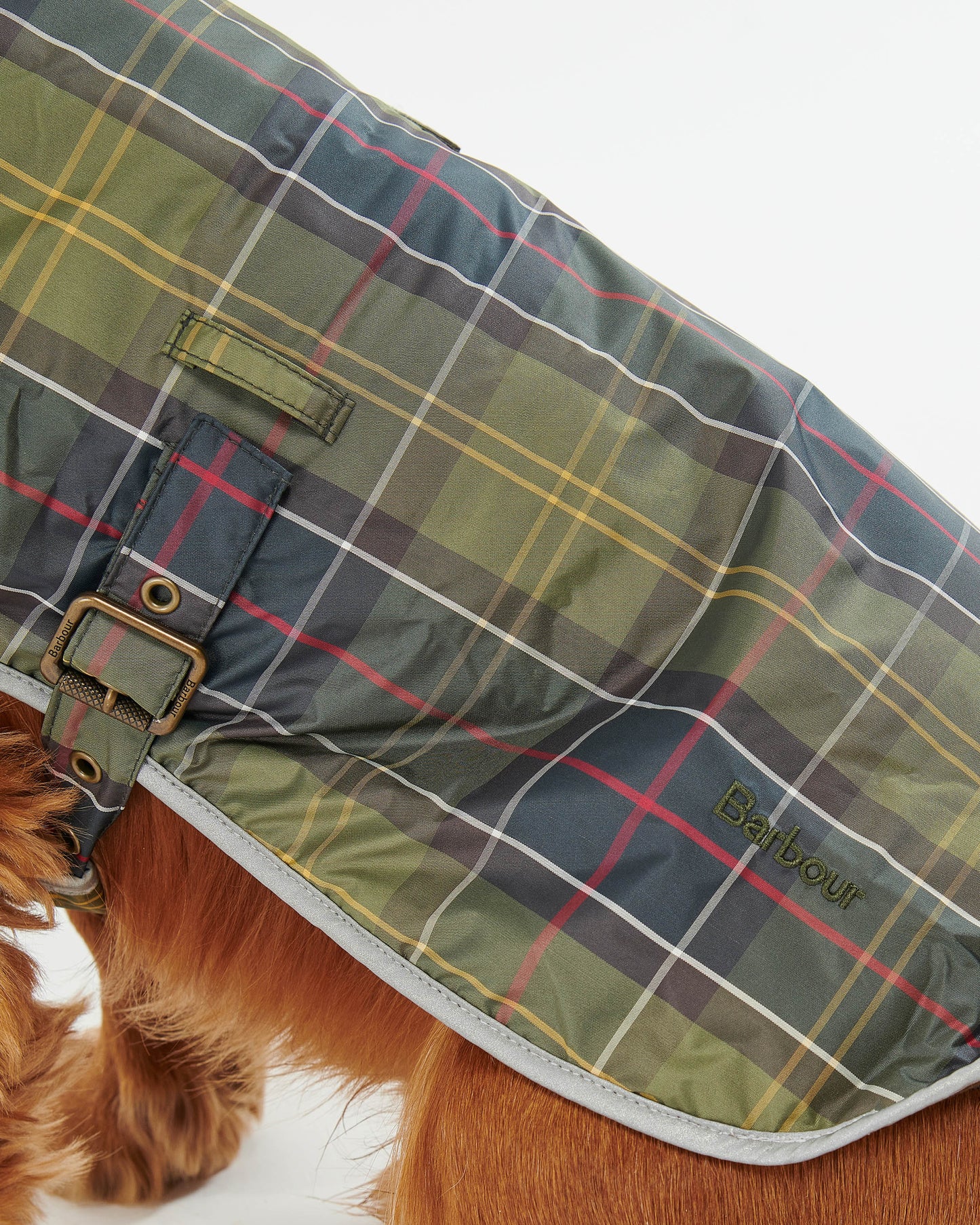 Barbour Tartan Waterproof Dog Coat - Classic Tartan | CHO | Designer Dog Coats