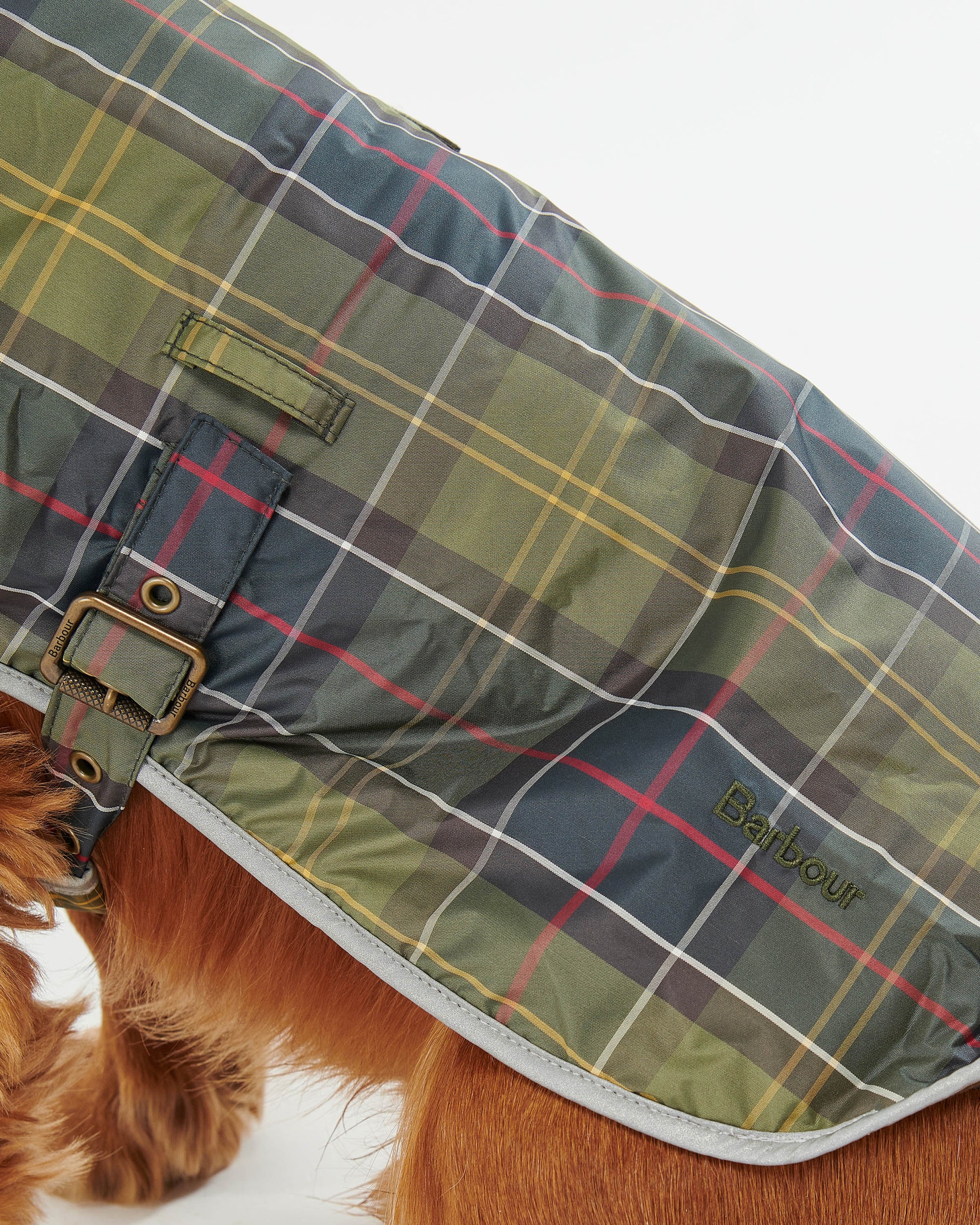 Barbour Tartan Waterproof Dog Coat - Classic Tartan | CHO | Designer Dog Coats