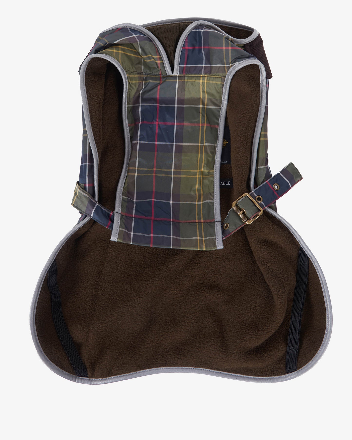 Barbour Tartan Waterproof Dog Coat - Classic Tartan | CHO | Designer Dog Coats