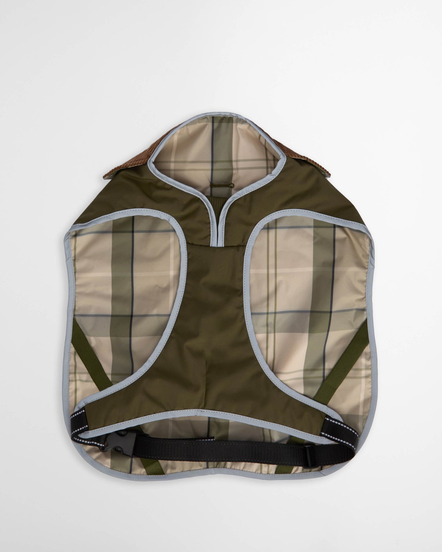 Barbour Monmouth Waterproof Dog Coat - Olive | CHO | Designer Dog Coats