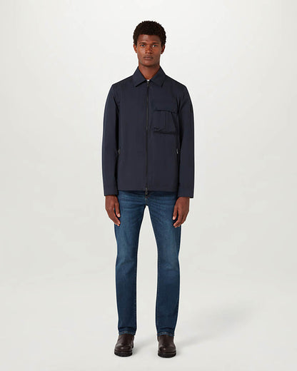 Belstaff Drome Mens Overshirt - Dark Ink