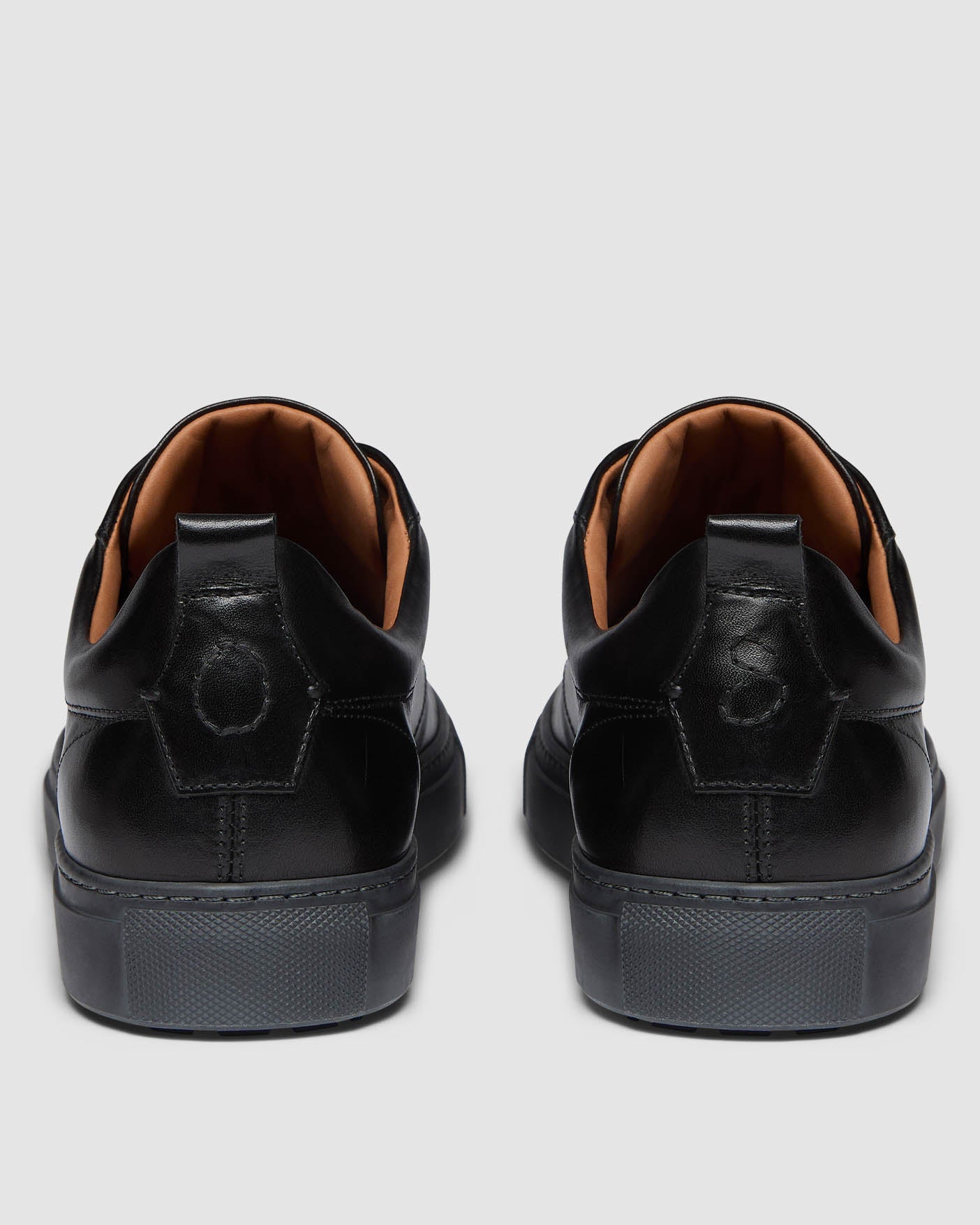 Oliver Sweeney Ermida Mens Hand Finished Calf Leather Trainers - Black