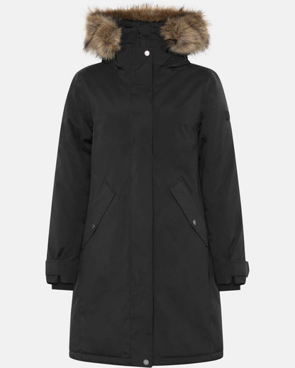 Didriksons Womens Erna Parka 2 - Black 060