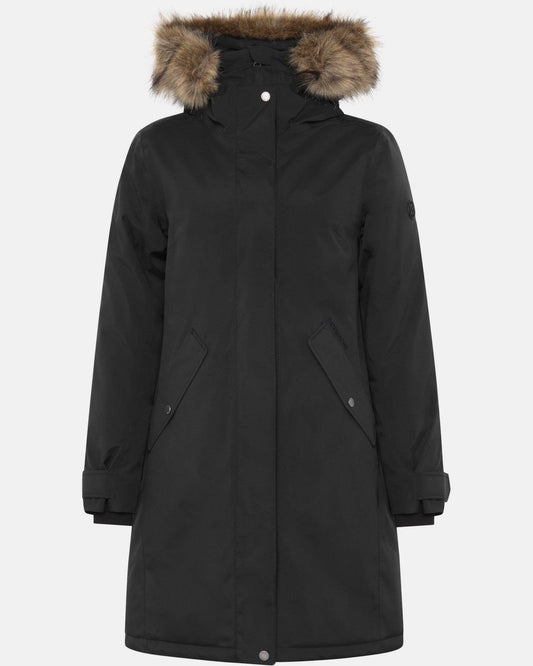 Didriksons Womens Erna Parka 2 - Black 060