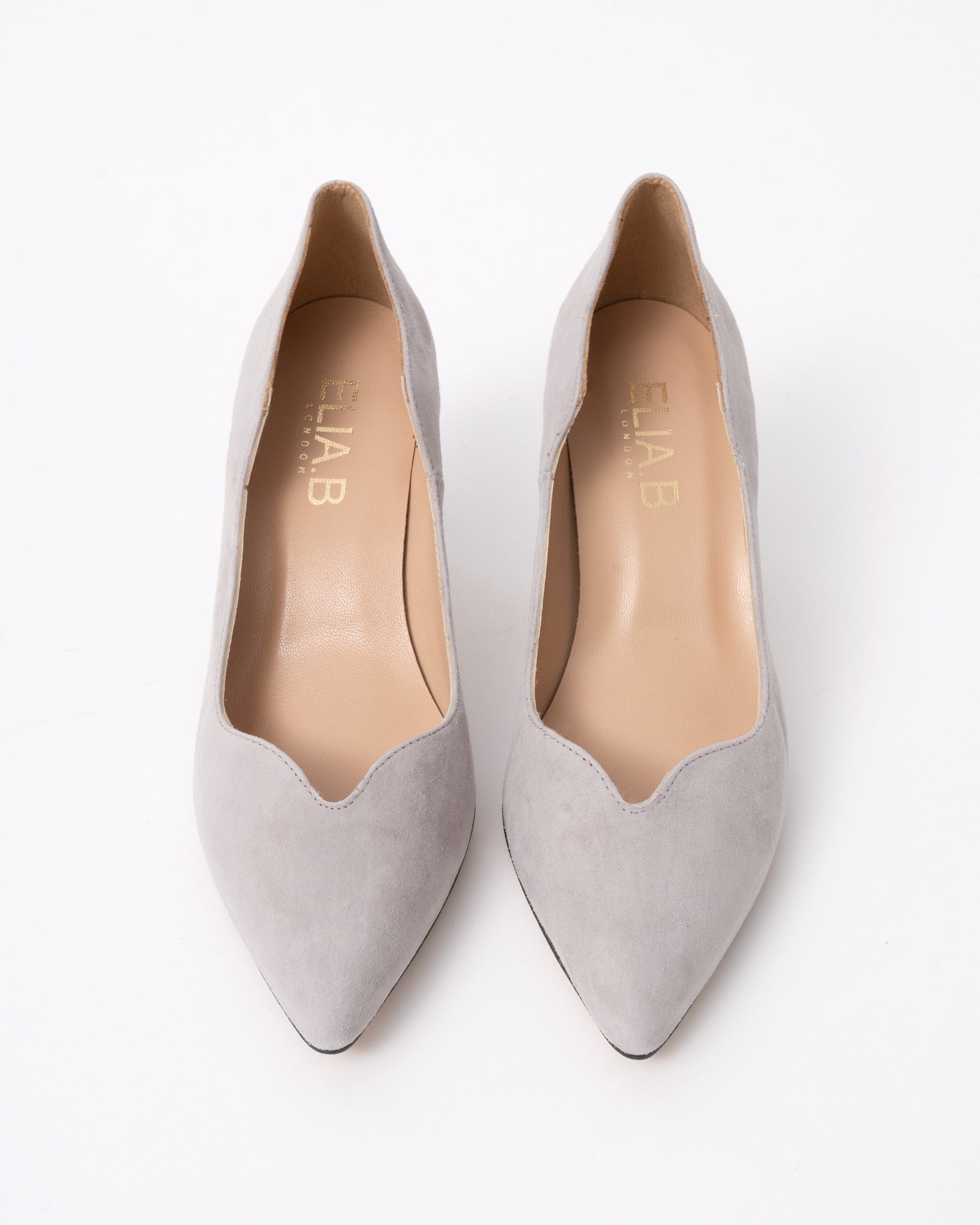 Elia B Dakota Womens Heeled Shoe - Grey