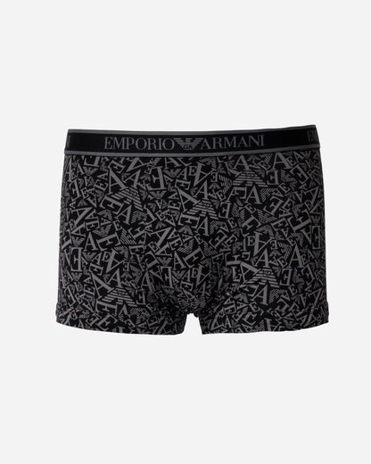 Emporio Armani 3-Pack Mens Trunks EM000370-AF10779 - Black/Black-Shade/Shade MC198