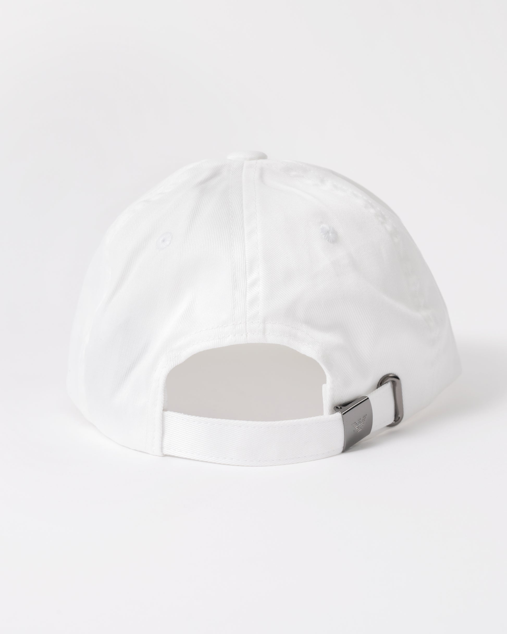 back of Emporio Armani Mens Cap with Eagle Logo in White