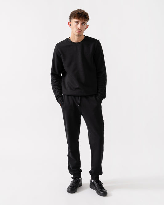Emporio Armani Mens Loungewear Tracksuit - Black UC001