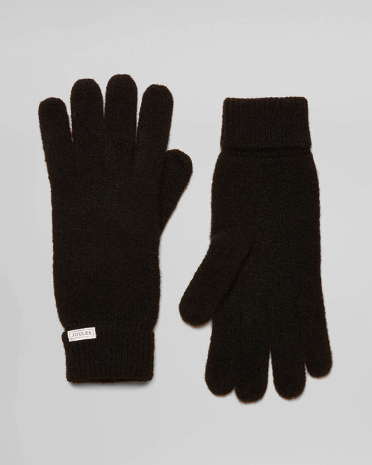 Joules Rosa Womens Gloves - Black
