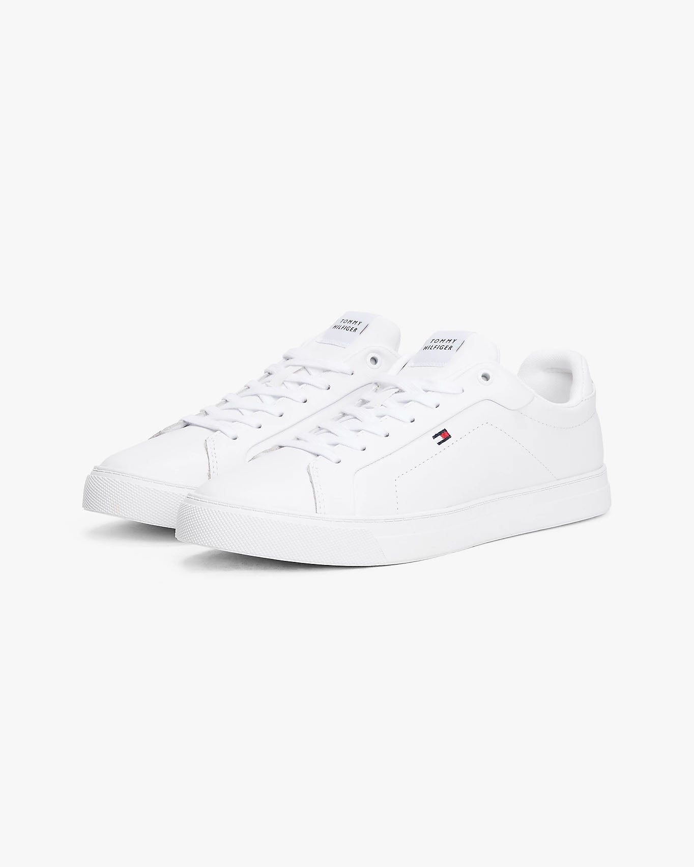 Tommy Hilfiger Icon Flag Court Leather Mens Trainer