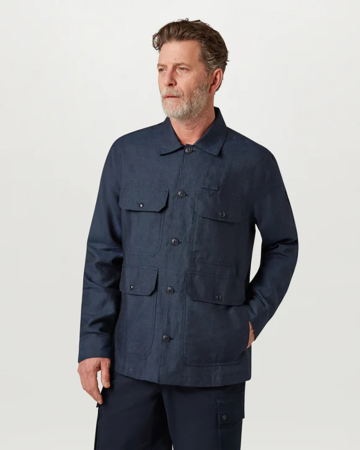 Belstaff Forge Mens Jacket - Dark Ink | CHO | Designer Mens Jackets