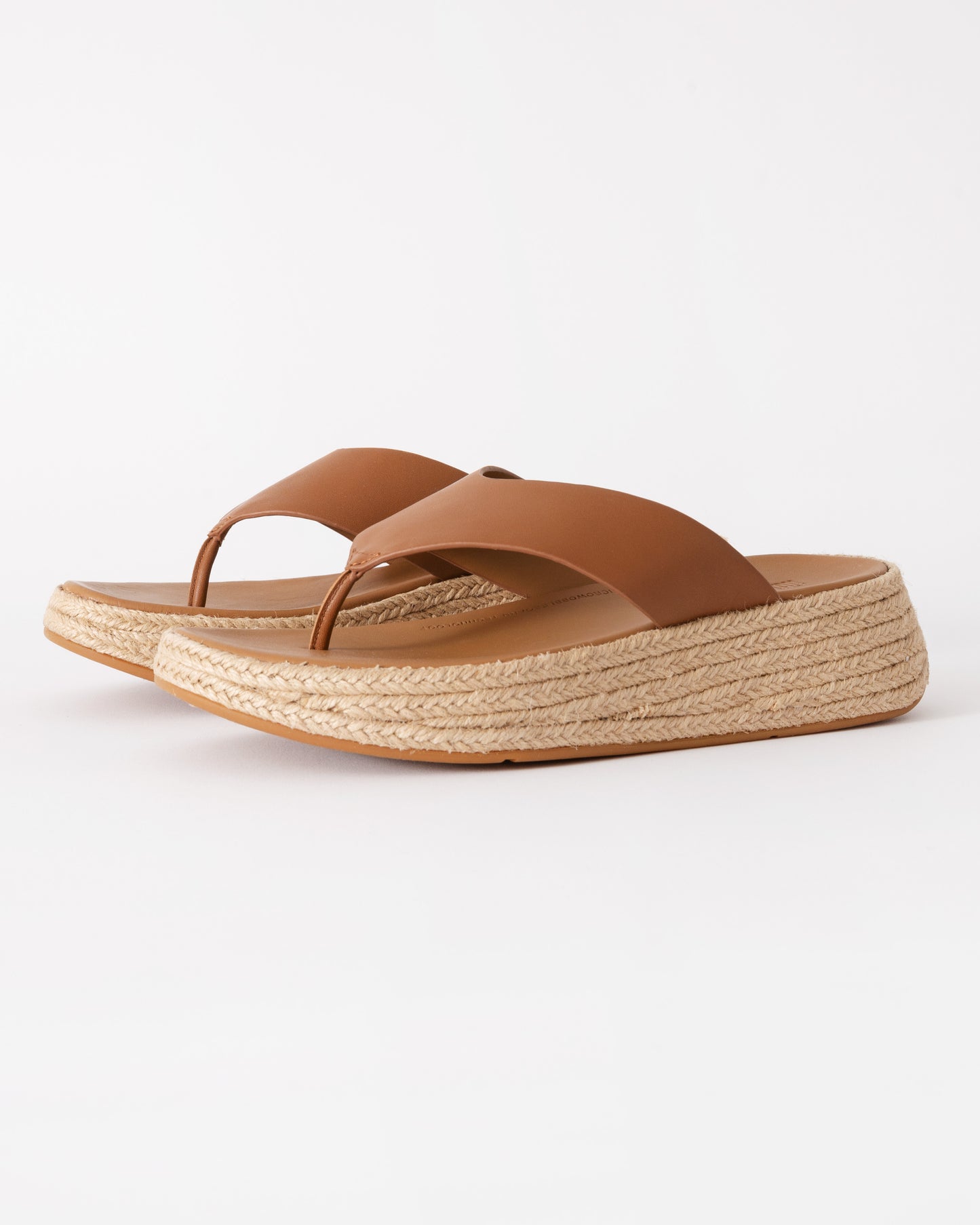 fitflop espadrille sandal in brown