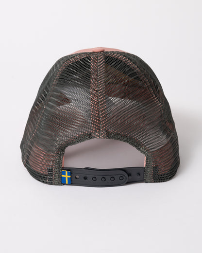 back of Fjallraven 1960 Logo Unisex Langtradarkeps in Dusty Rose 300