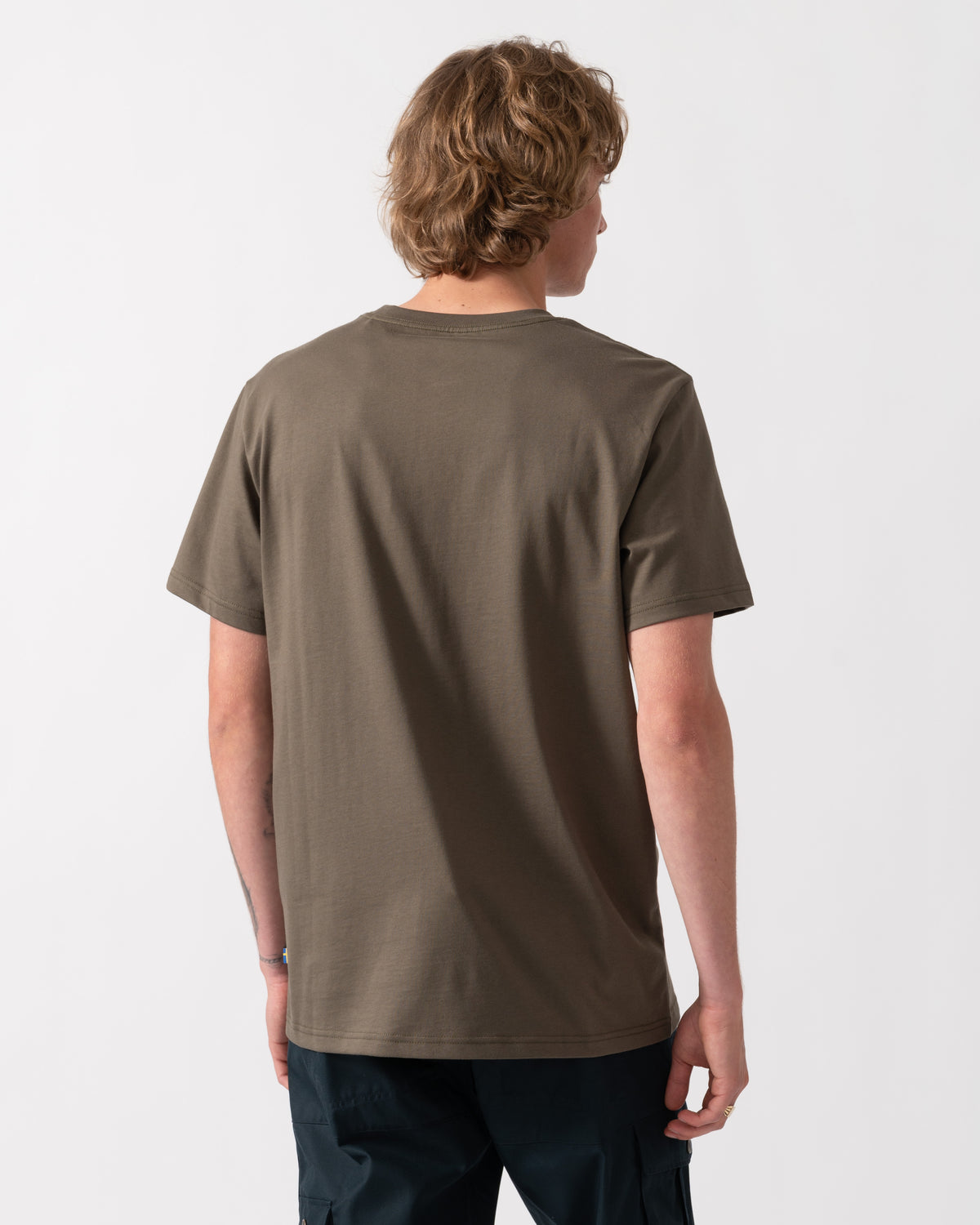 Fjallraven Heavy Classic Mens T - Shirt - Laurel Green 625 | CHO | Designer Mens Short Sleeve T - Shirts & Tops