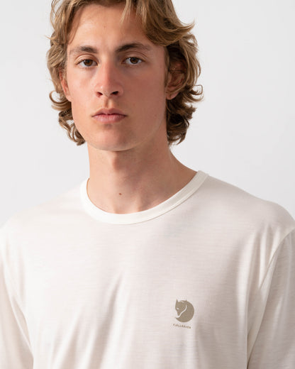 Fjallraven High Coast Short Sleeve Mens Top - Eggshell 111