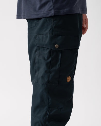 Fjallraven Karl Pro Mens Outdoor Trousers - Dark Navy 555 | CHO | Designer Mens Cargo Trousers