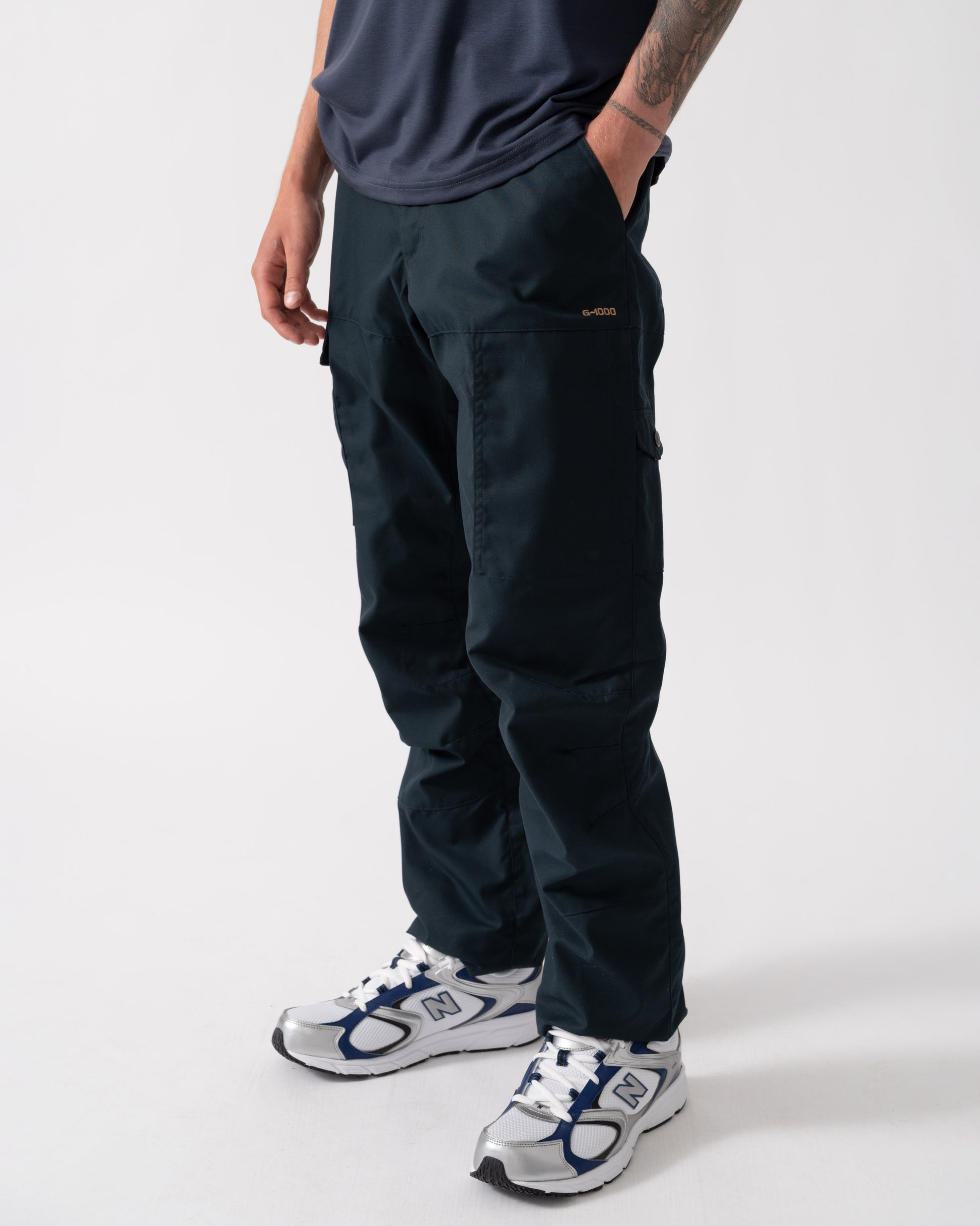 Fjallraven Karl Pro Mens Outdoor Trousers - Dark Navy 555 | CHO | Designer Mens Cargo Trousers