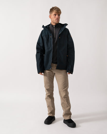 Fjallraven Skogso Mens Jacket - Dark Navy 555 - CHO - Designer Mens Light Jackets