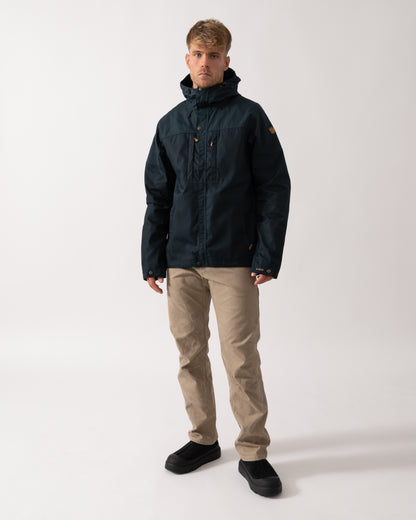 Fjallraven Skogso Mens Jacket - Dark Navy 555 - CHO - Designer Mens Light Jackets