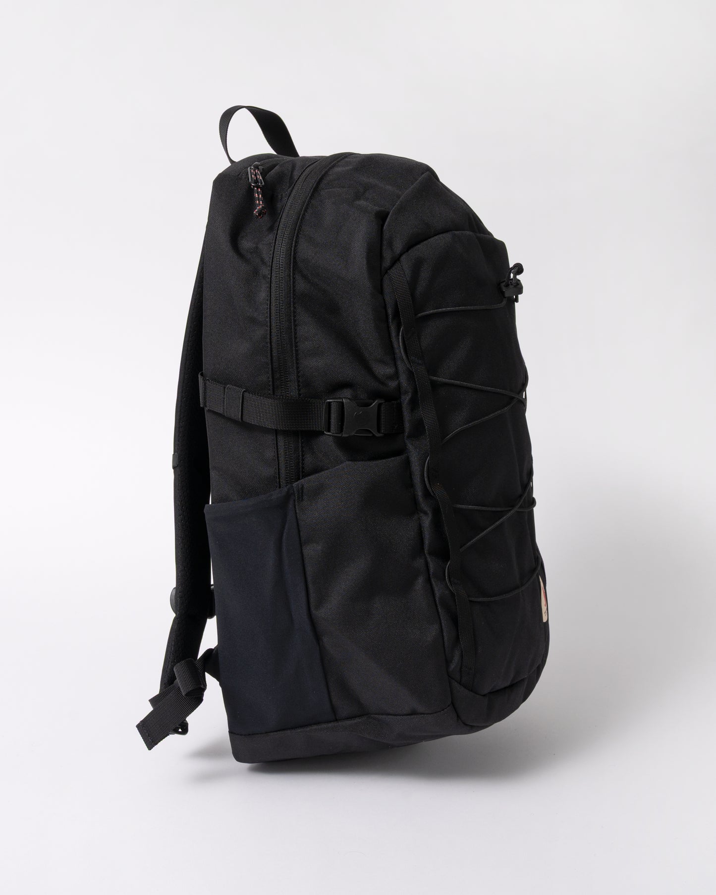 side of Fjallraven Skule 24L Unisex Backpack in Black 550