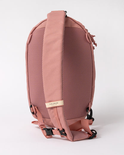 back of Fjallraven Skule 6L Unisex Sling Bag in Dusty Rose 300